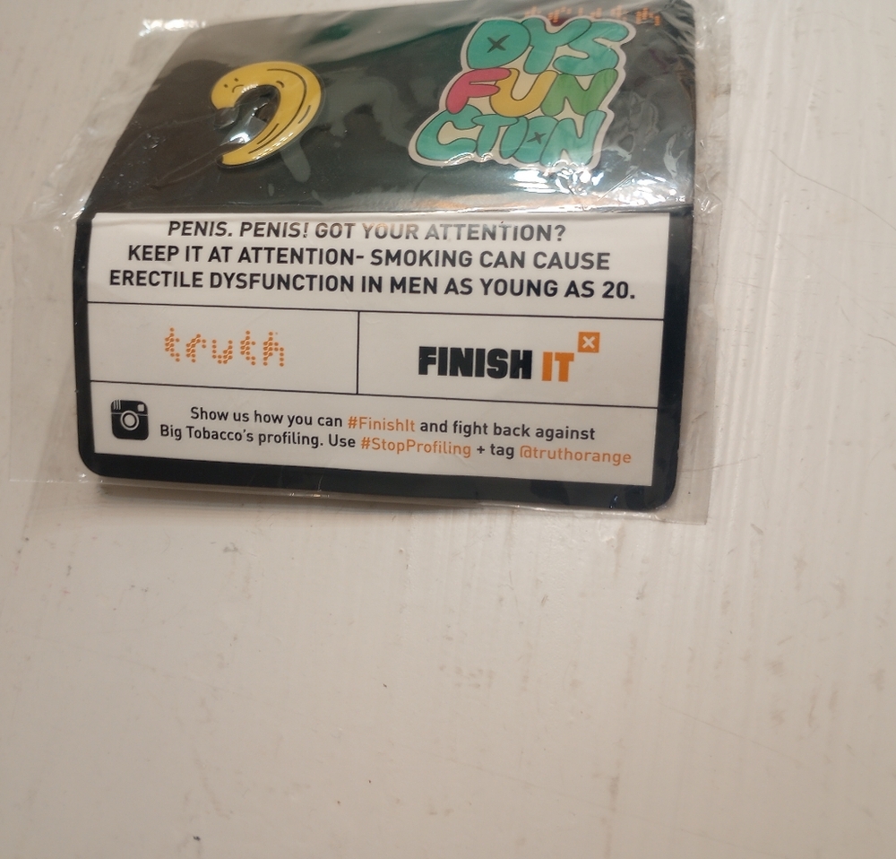 Truth Media Promotional Pin New In Package - Picture 3 of 5